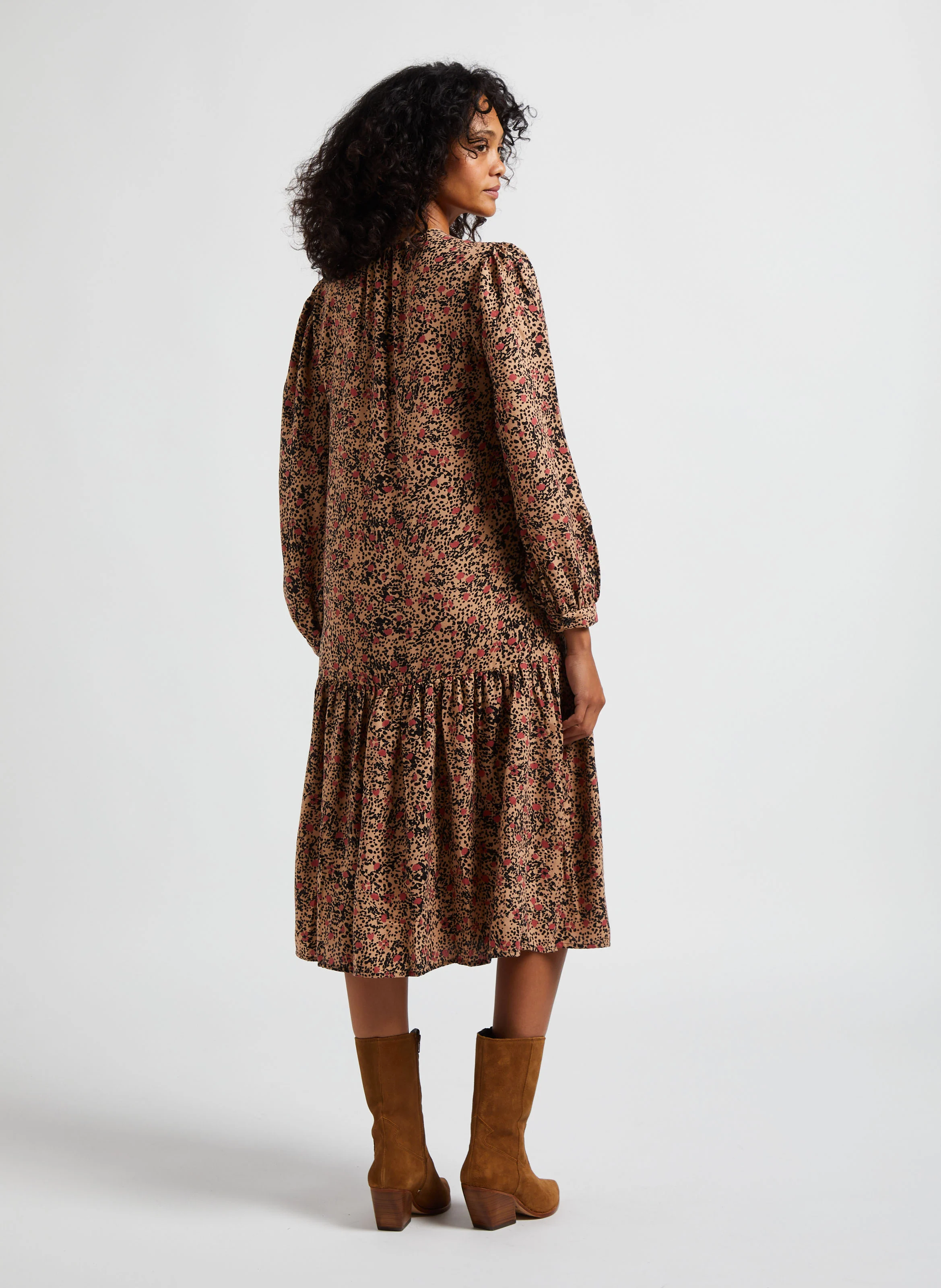 CAZILDA - Bottines en cuir | Marron