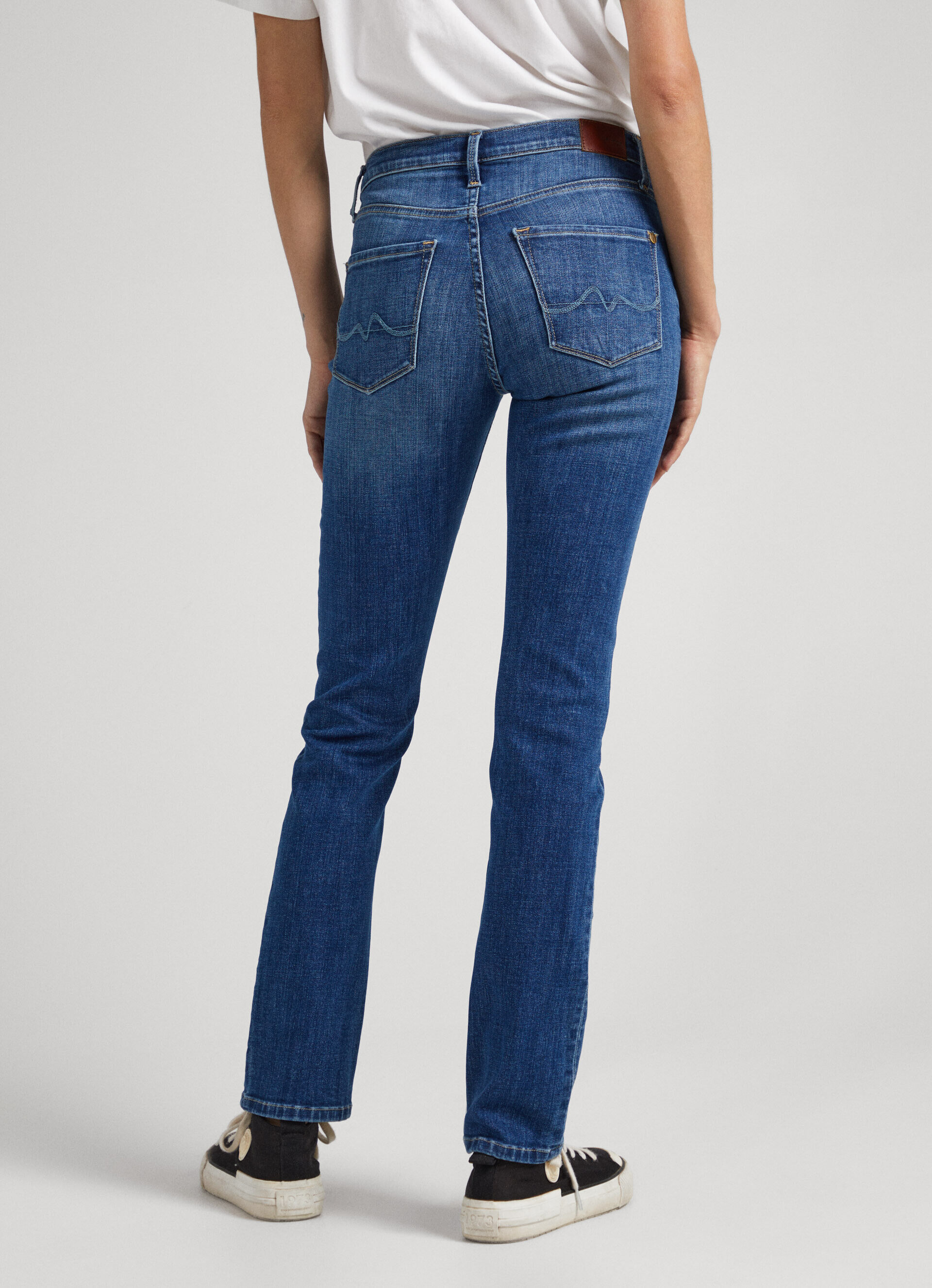 CALÇA JEANS GRACE FIT SLIM TIRO ALTO - jeans
