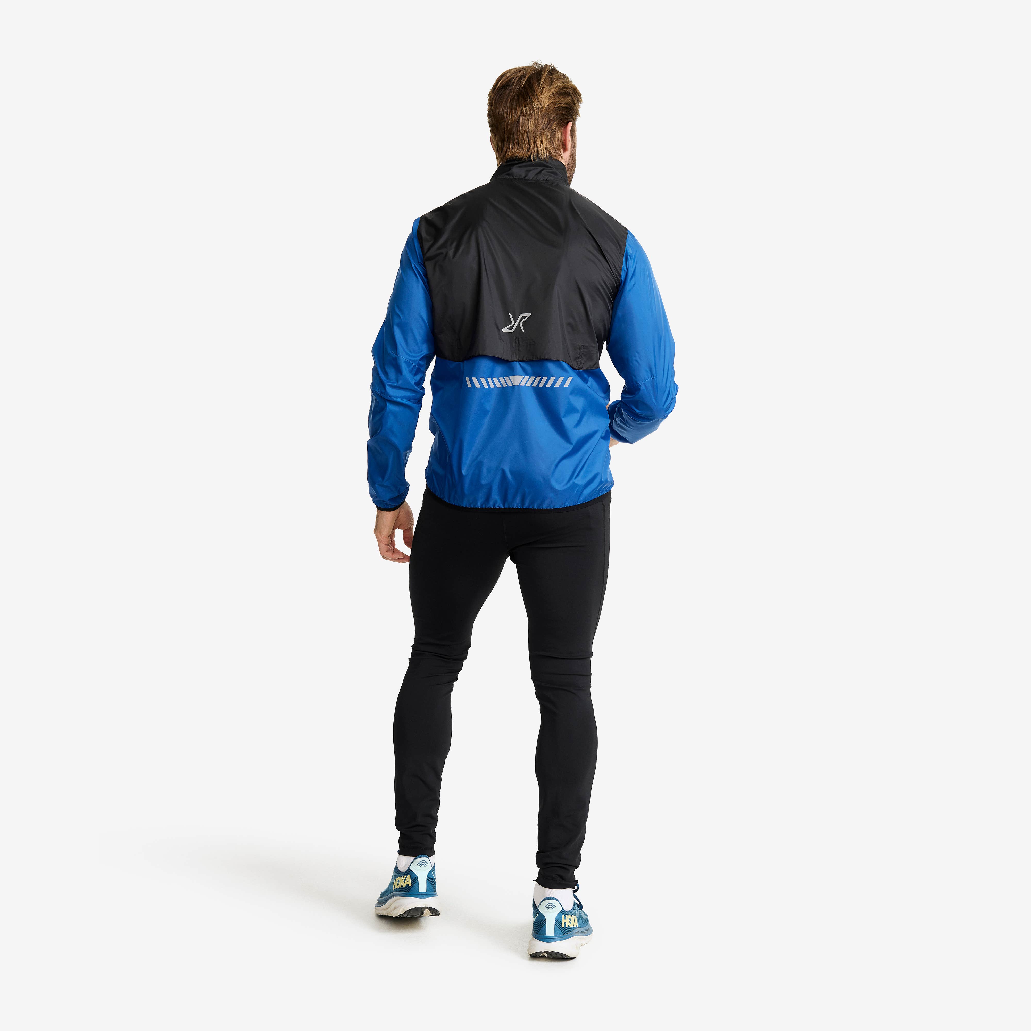 Unit Light Windbreaker Herre Imperial Blue/Black