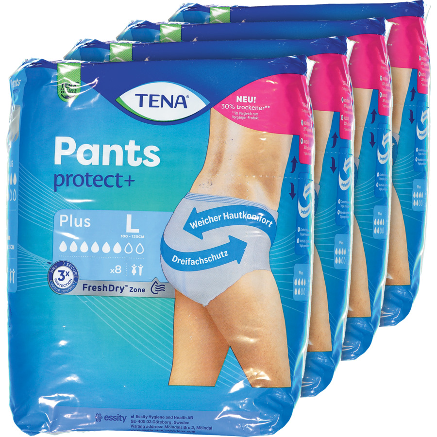 Tena Men Active Fit Pants Plus Gr. L, 2 x 8 Stück