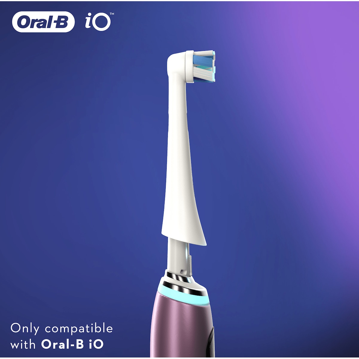 Oral-B iO Ultimate Clean tannbørste refill IOREFILL2WH (hvit)