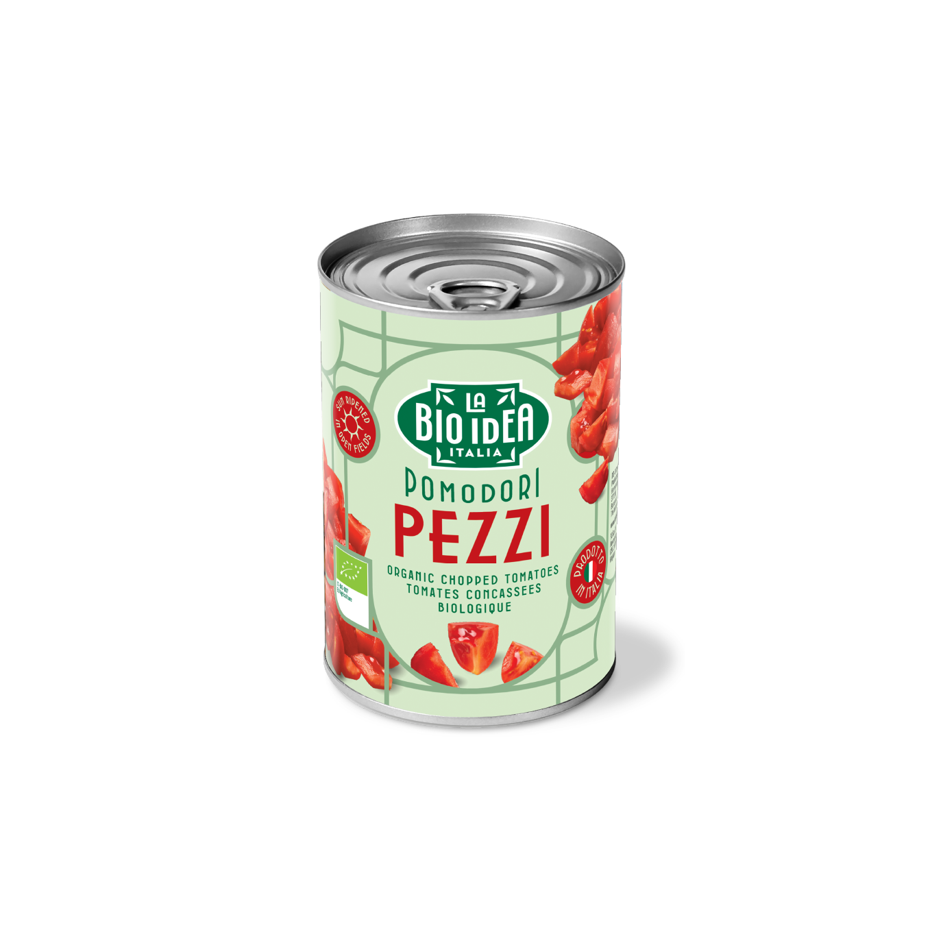 La Bio Idea Tomatenstukjes In Blik Bio (400 gr)