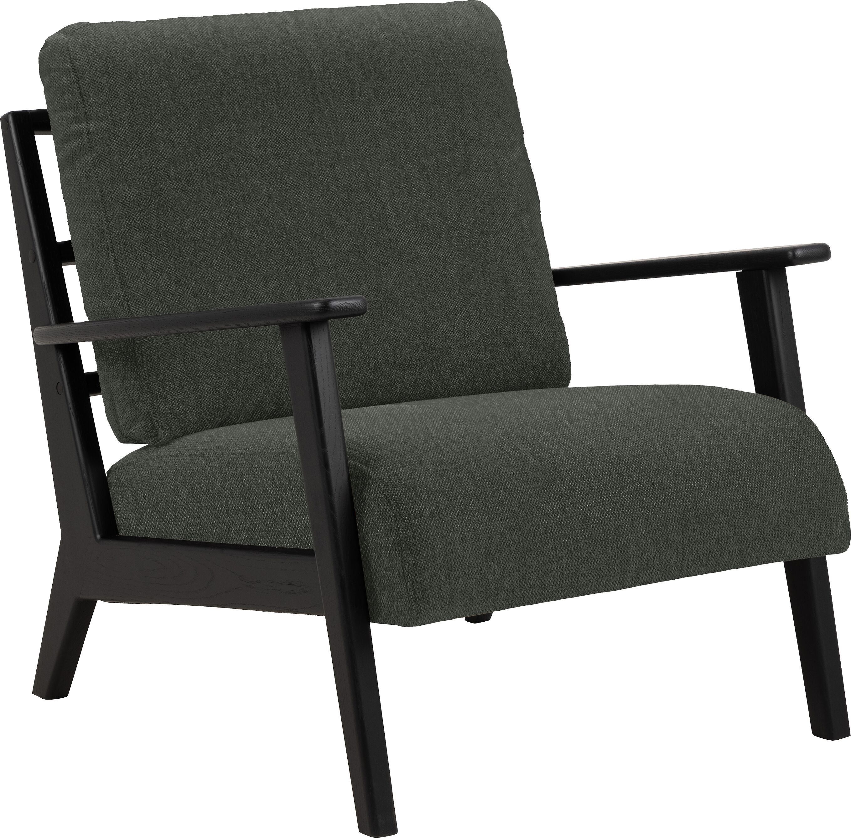FAUSTO Sessel - Grün / B: 83.0 cm x T: 75.0 cm x H: 80.0 cm
