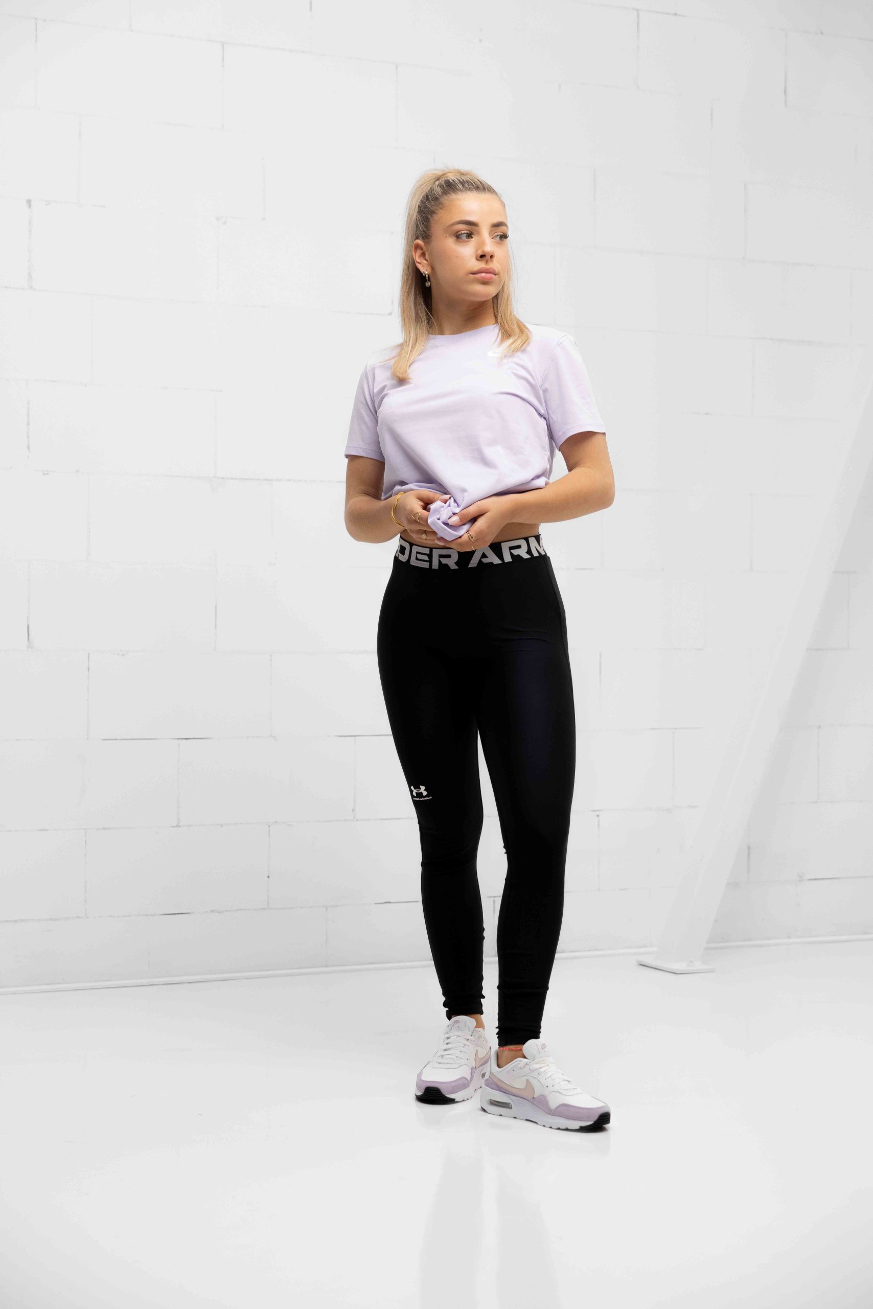 Nike NSW Essentials T-Shirt Dames Paars
