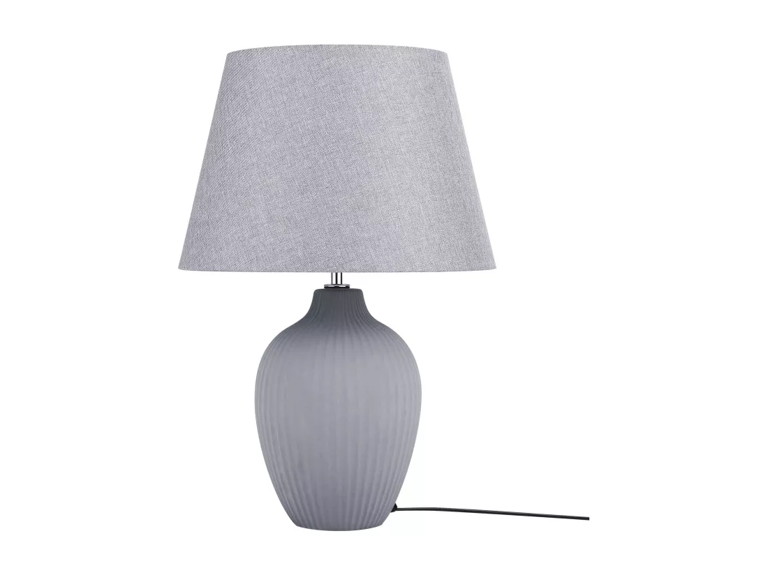 Lampe à poser FERGUS Céramique Gris