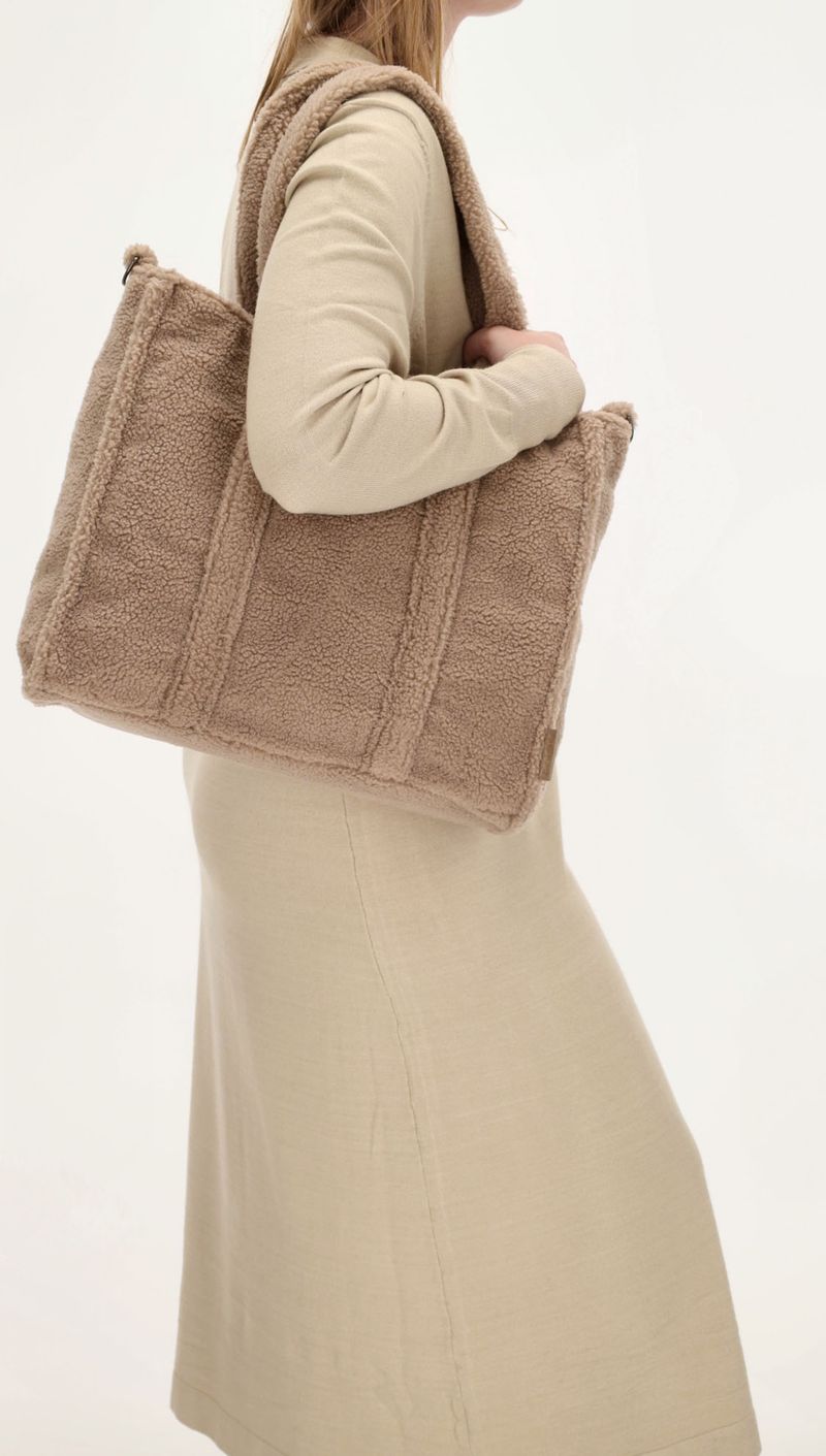 Beagles Tas Taupe Dames