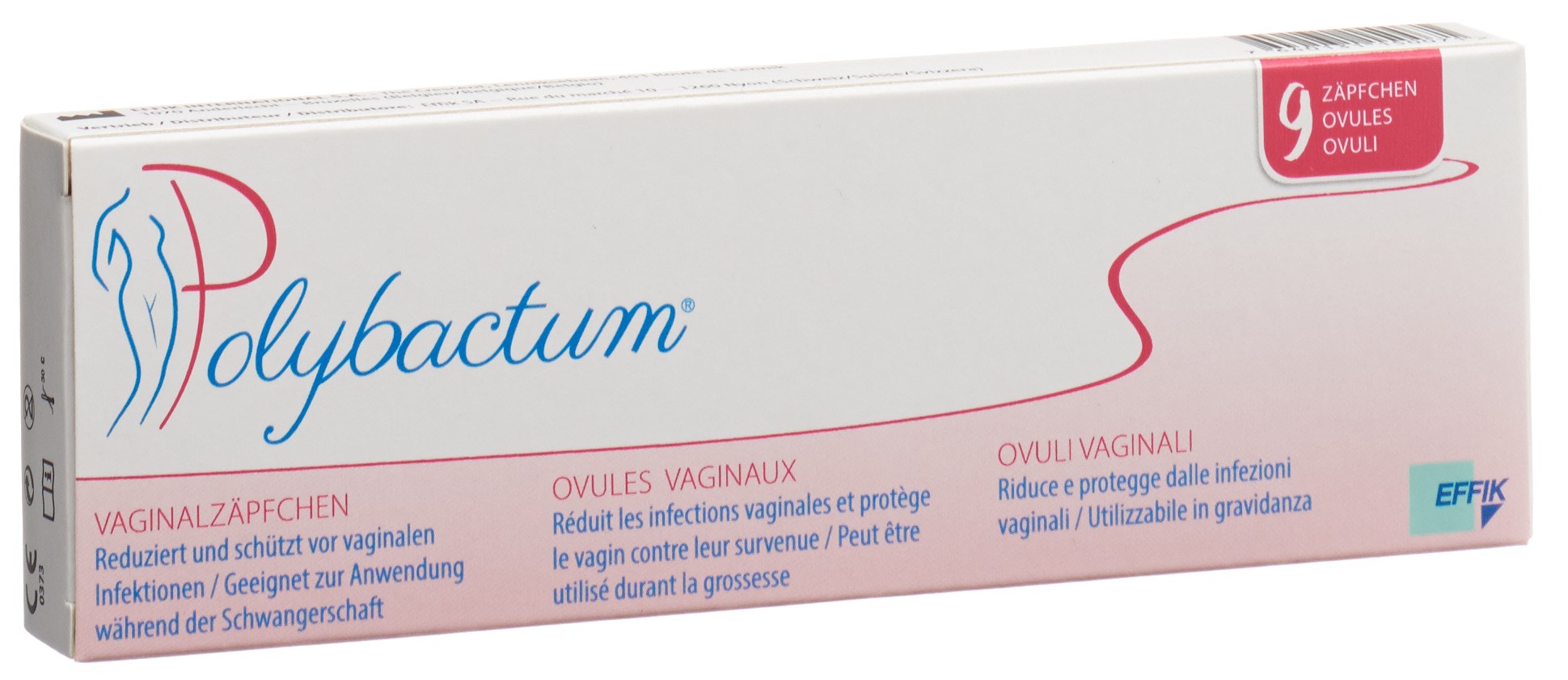 Polybactum Ovula Blist 9 Stk<br>9 Stück, Blister, Vaginalzäpfchen