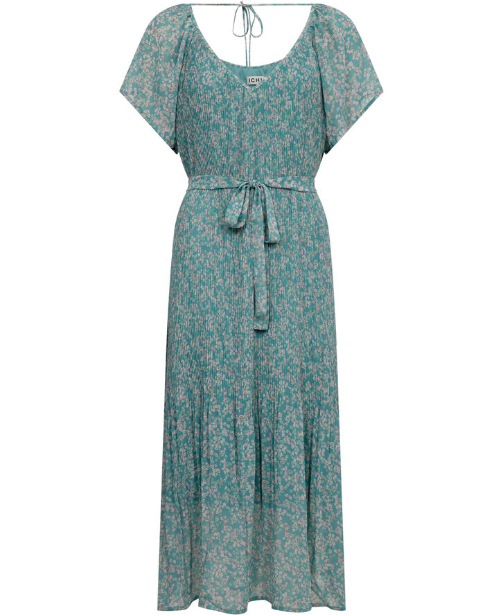 ICHI IHNALLY DR11 Nile blue flower aop