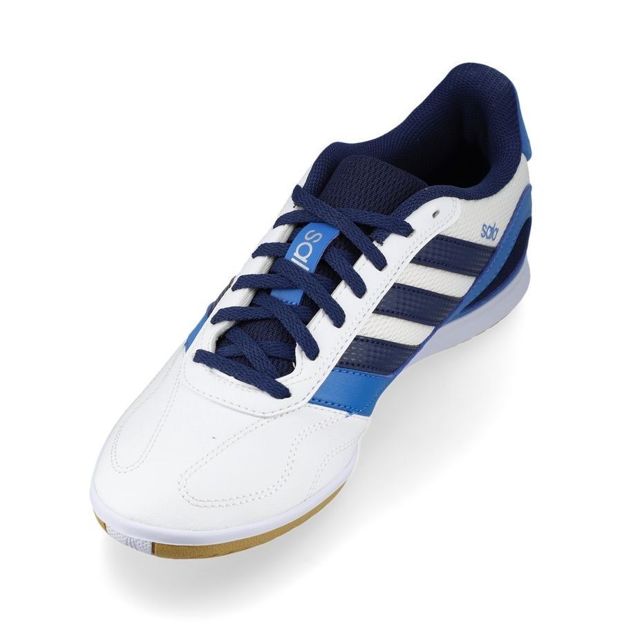 adidas Super Sala III IC - Blanc/Bleu Marine/Argenté