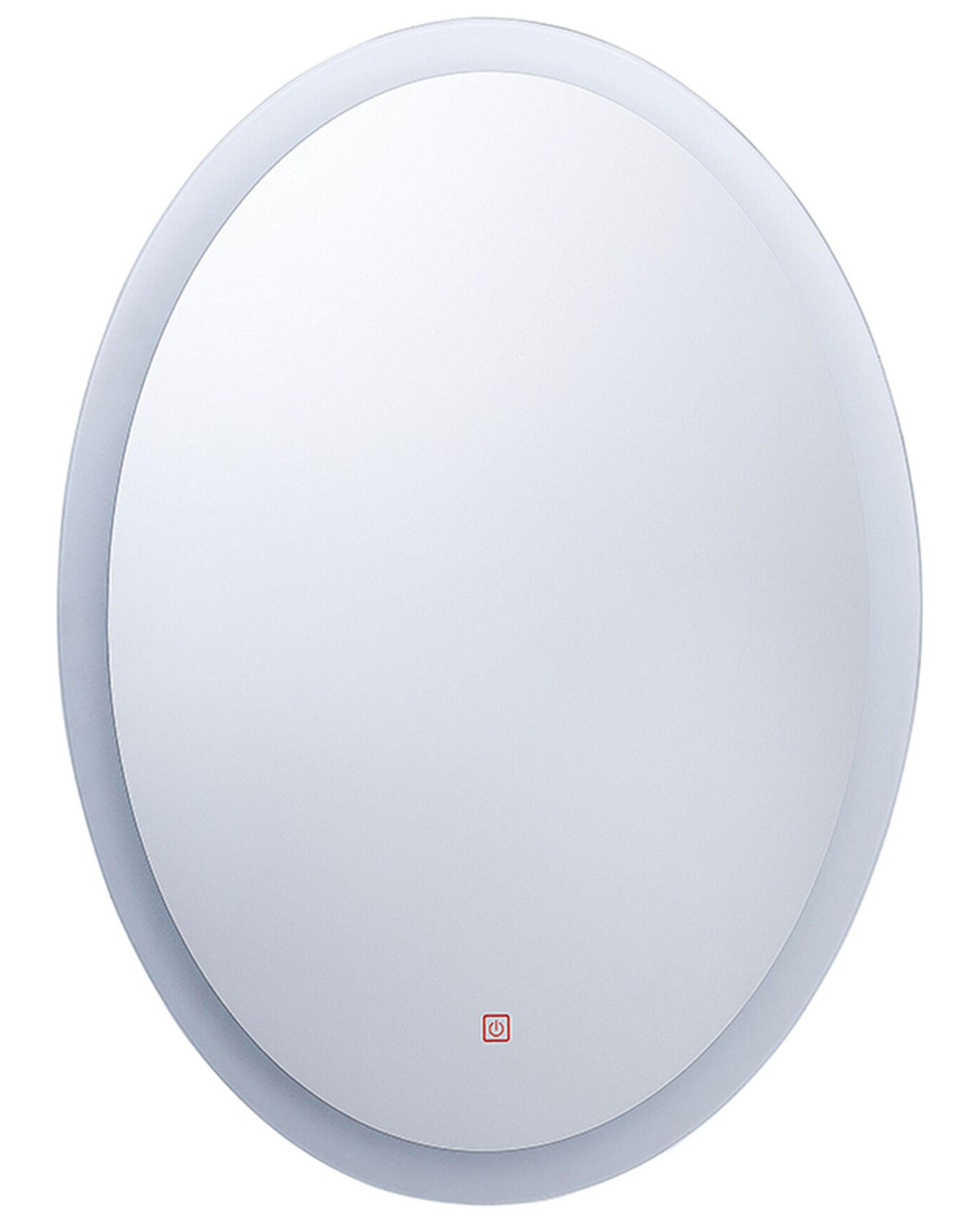 LED badkamerspiegel VIRIAT 60 cm 80 cm Zilver
