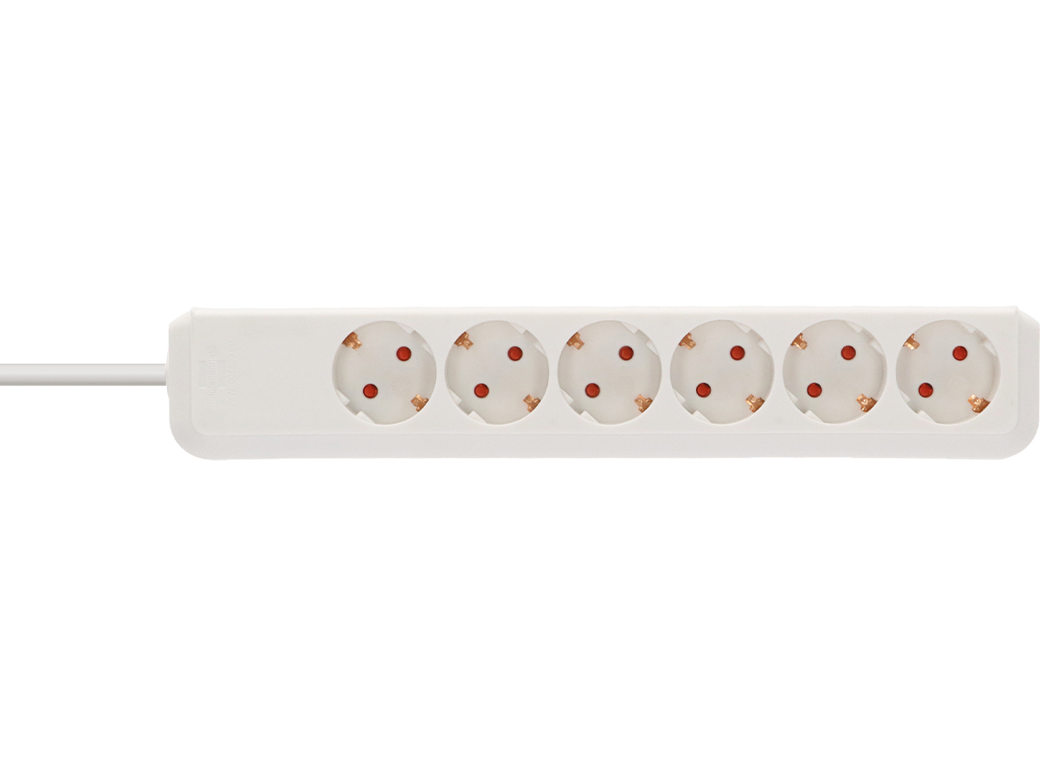Brennenstuhl Eco-Line 6-voudige stekkerdoos