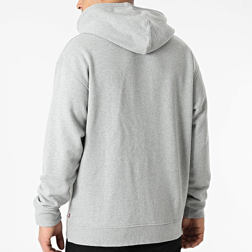 Sweat Capuche Relaxed Fit 38479 Gris Chiné