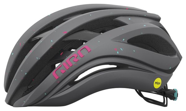Casque Femme Giro Aether Mips Gris Rose