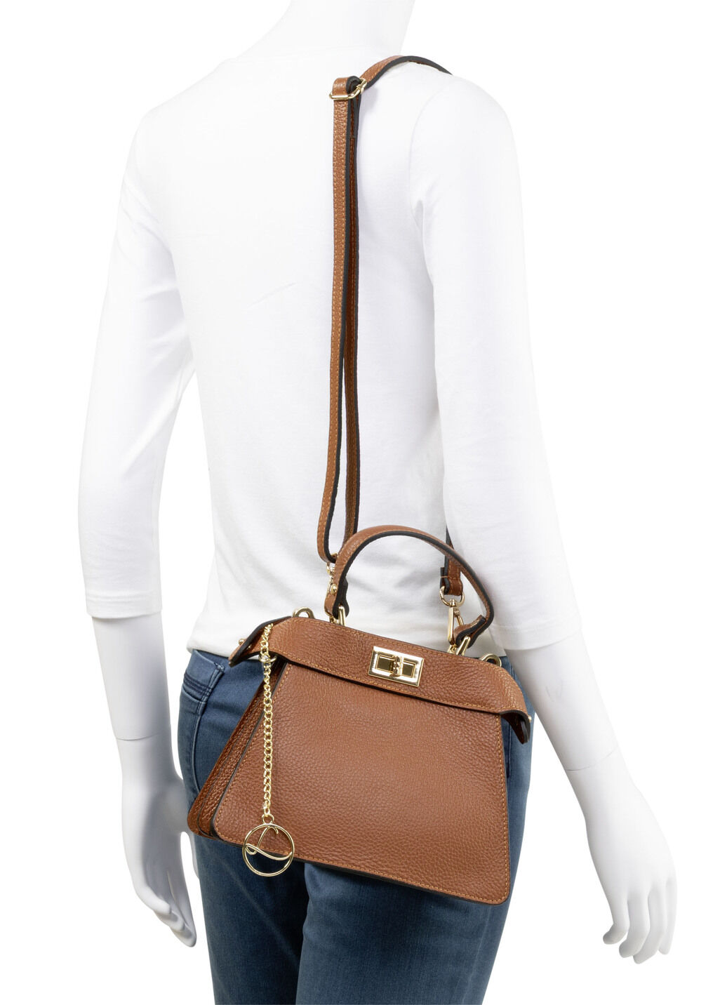Laurina, Mini-Tasche, Damen, mit abnehmbarem, verstellbarem Umhängeriemen