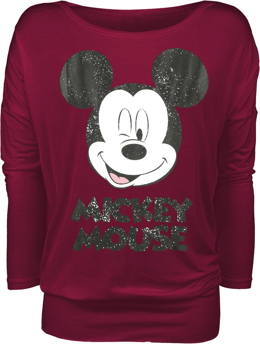 Clin D'Œil | Mickey & Minnie Mouse T-shirt manches longues