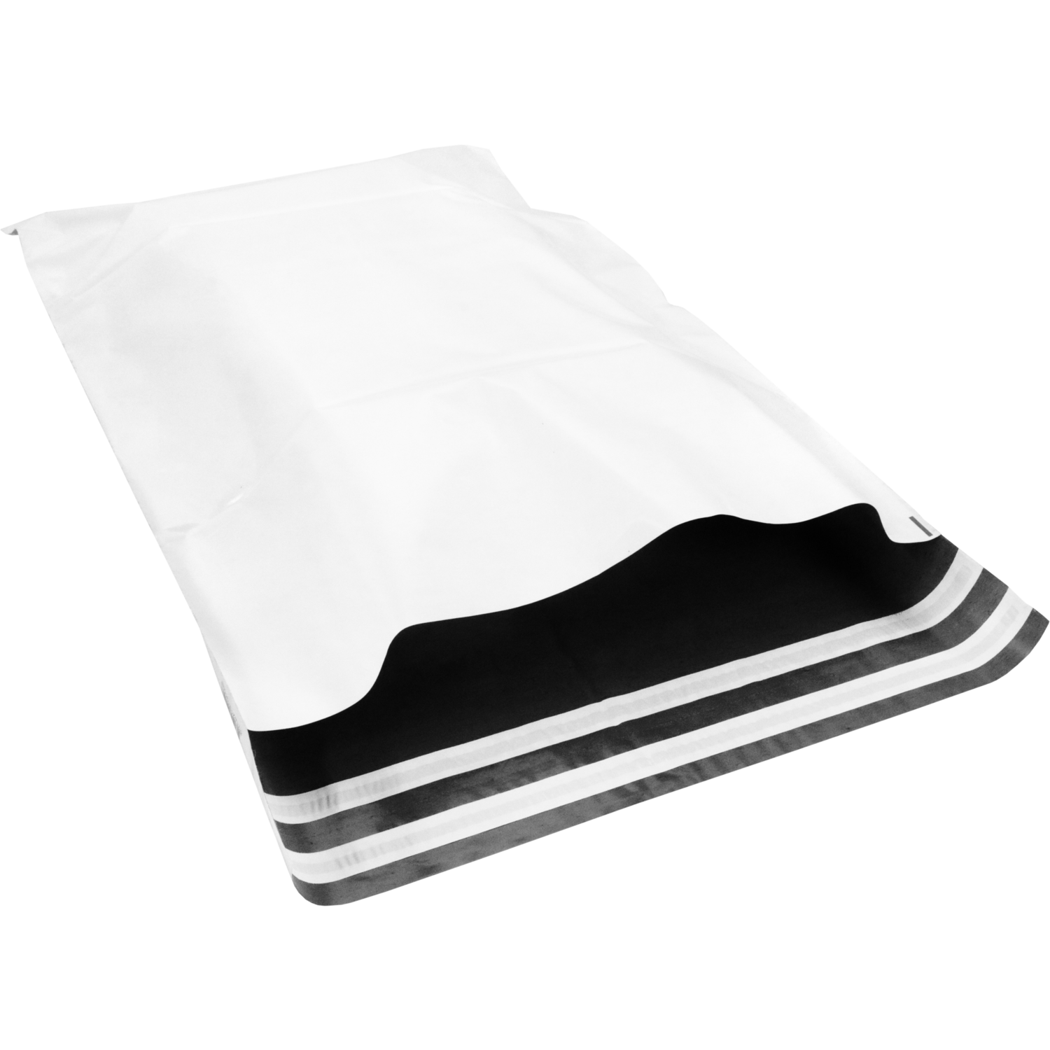 Zak, Verzendzak, Gerecycled LDPE, 50x70cm, 65my, wit