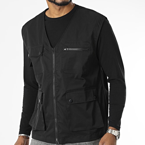 Gilet Zippé Noir