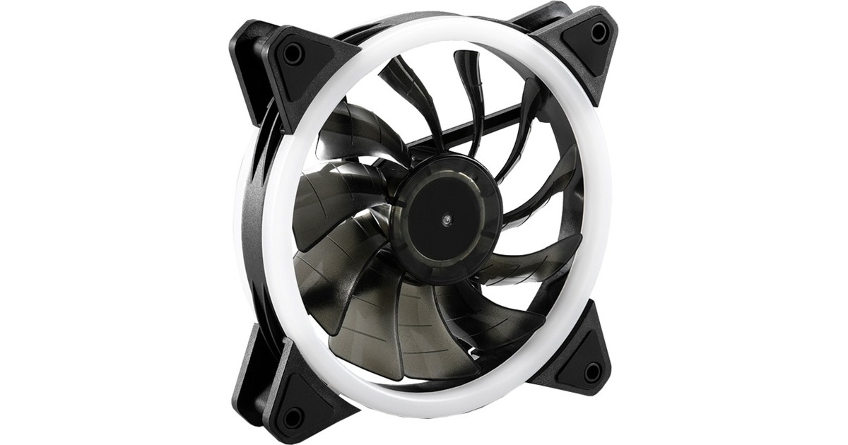 SharkoonSHARK Blades RGB case fan  (Zwart, 120 x 120 x 25 mm)