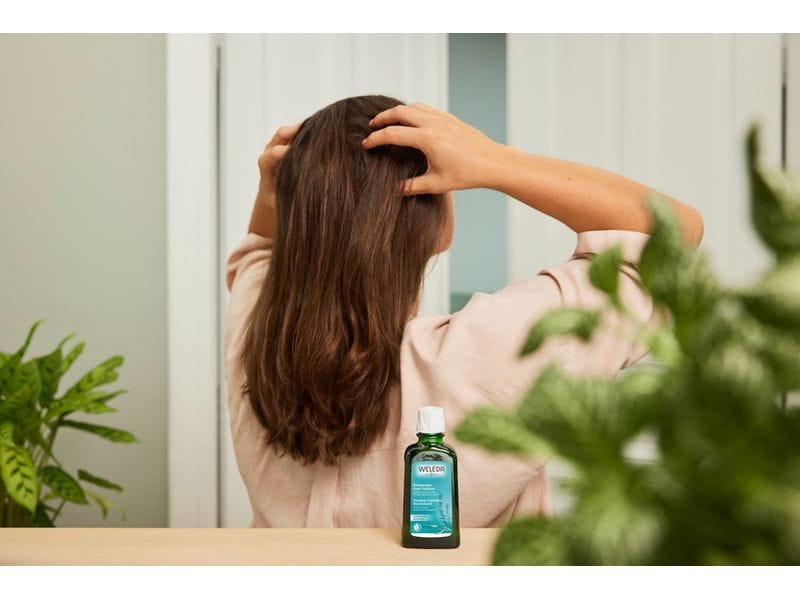 WELEDA Haartonic Belebend 100 ml Natürliches Haartonic für dünner werdendes Haar