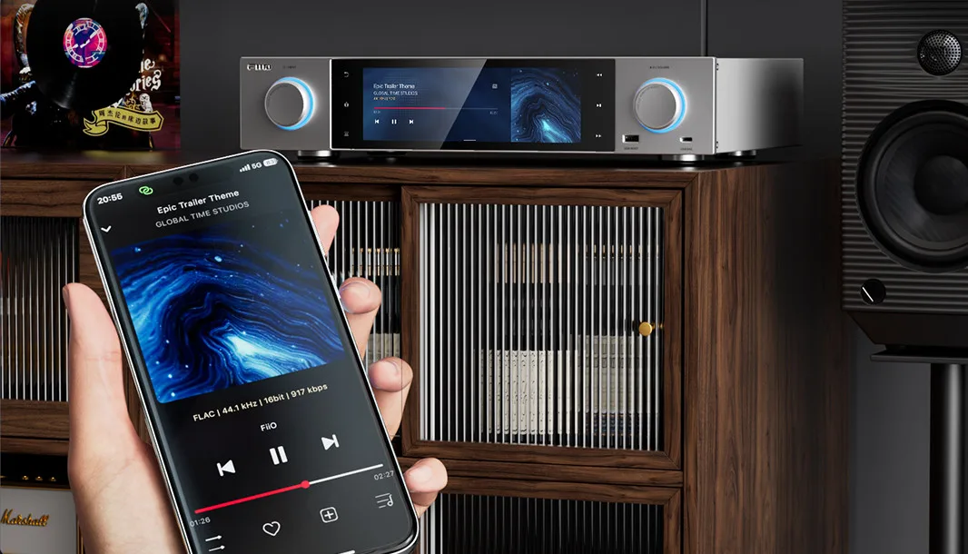 FiiO S15 Silver Lecteurs réseau audio