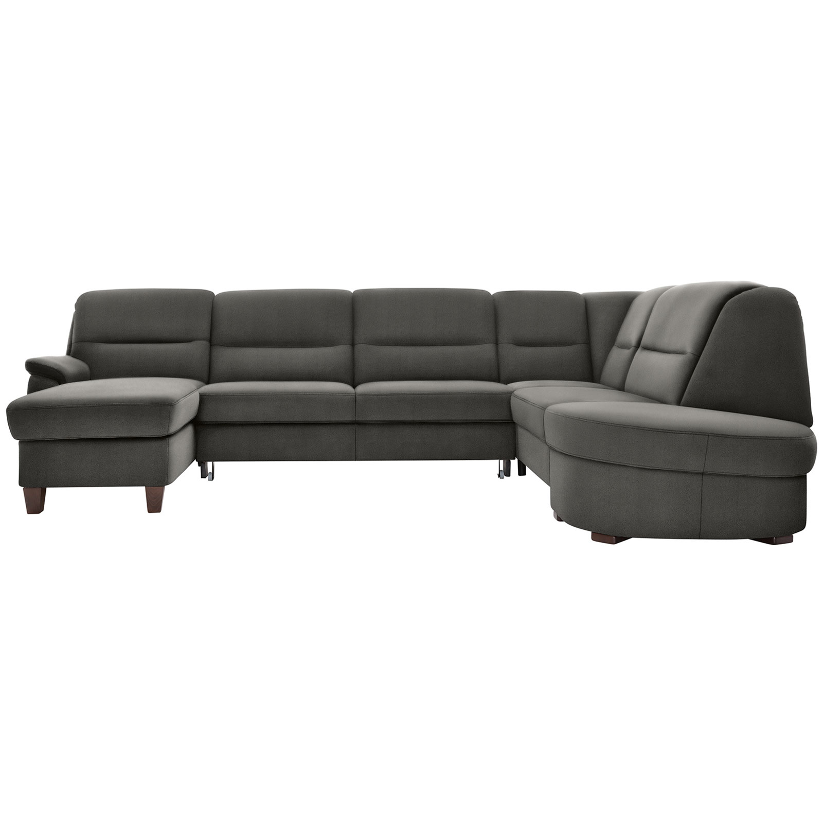 polsterpower Wohnlandschaft - Holiday steel - Basismodell - links