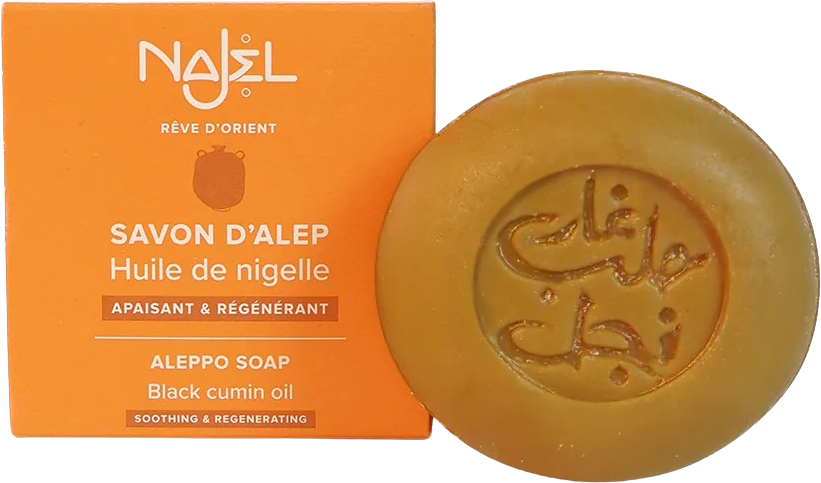 Najel  Aleppo-Seife mit Schwarzkümmel, 100 g