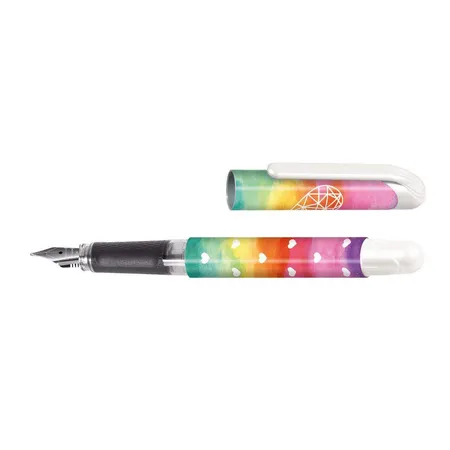ONLINE Füllhalter College Rainbow Heart