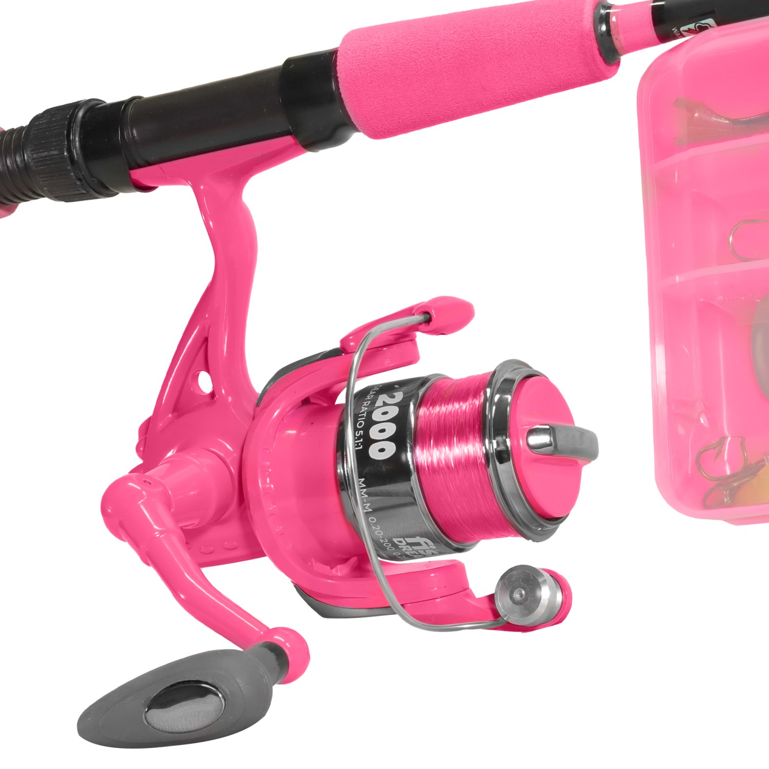 Eurocatch Complete werphengelset - Pink