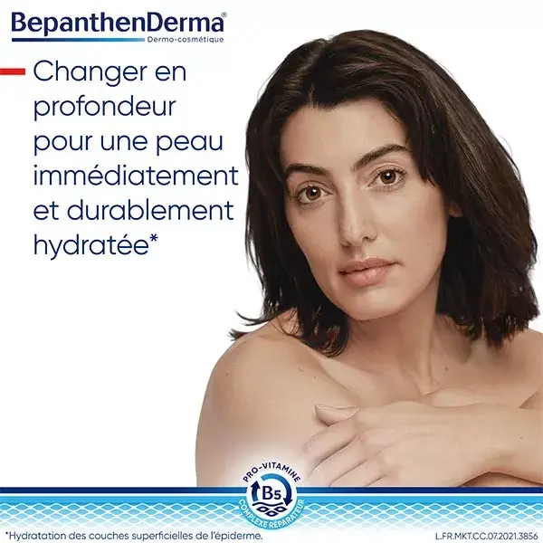 BepanthenDerma® Baume Réparateur Intense Corps Peaux Sèches et Sensibles 200ml