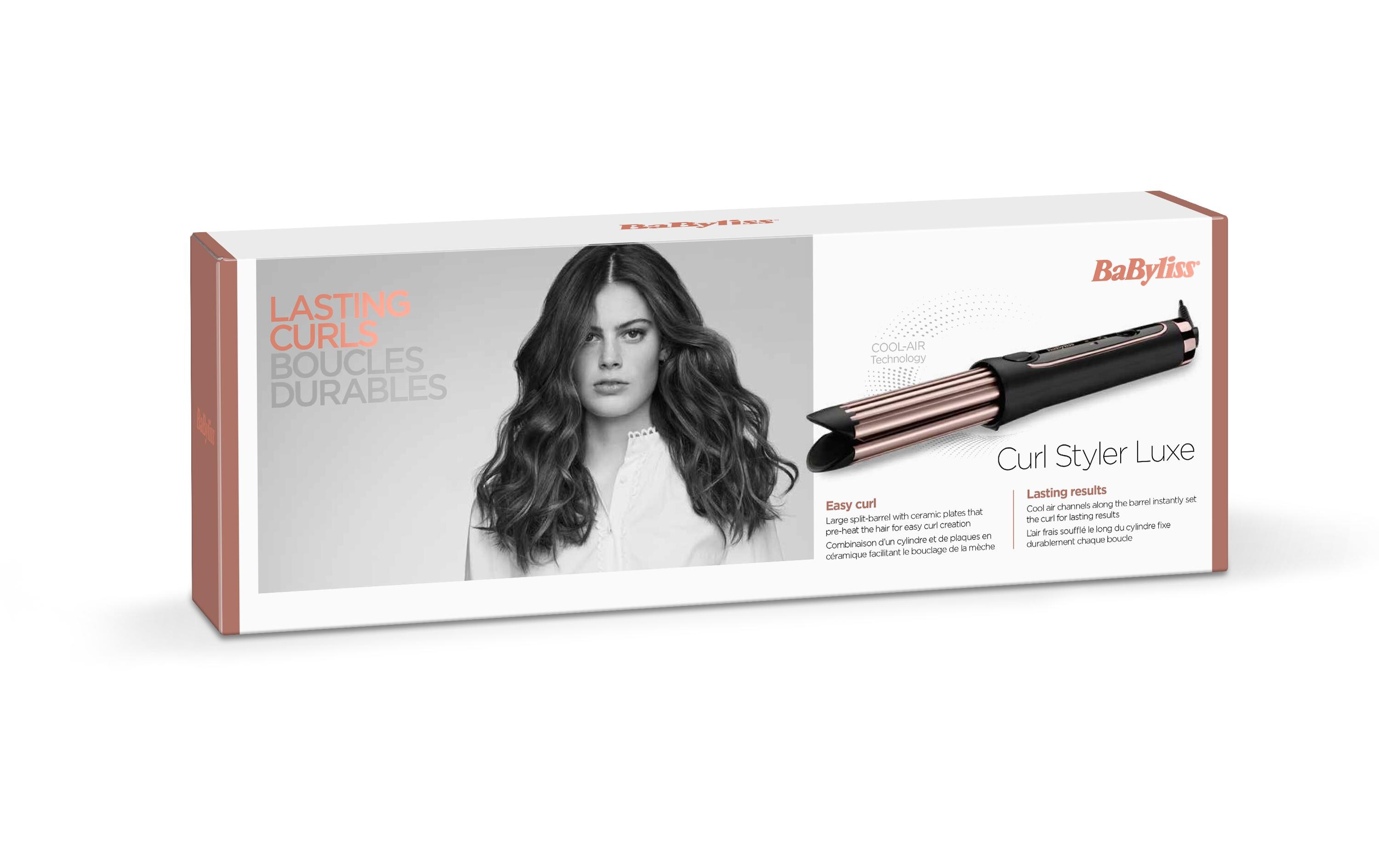Lockenstyler Curl Styler LuxeLocken-Styler mit geteiltem Stab