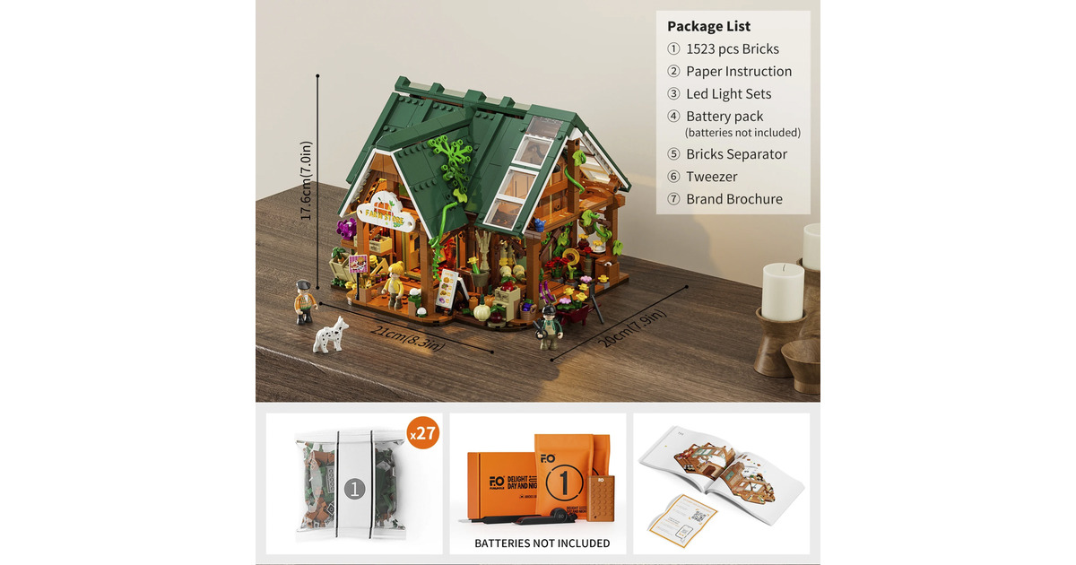 LumibricksFarm Life - Farm Store Constructiespeelgoed  (F9029)