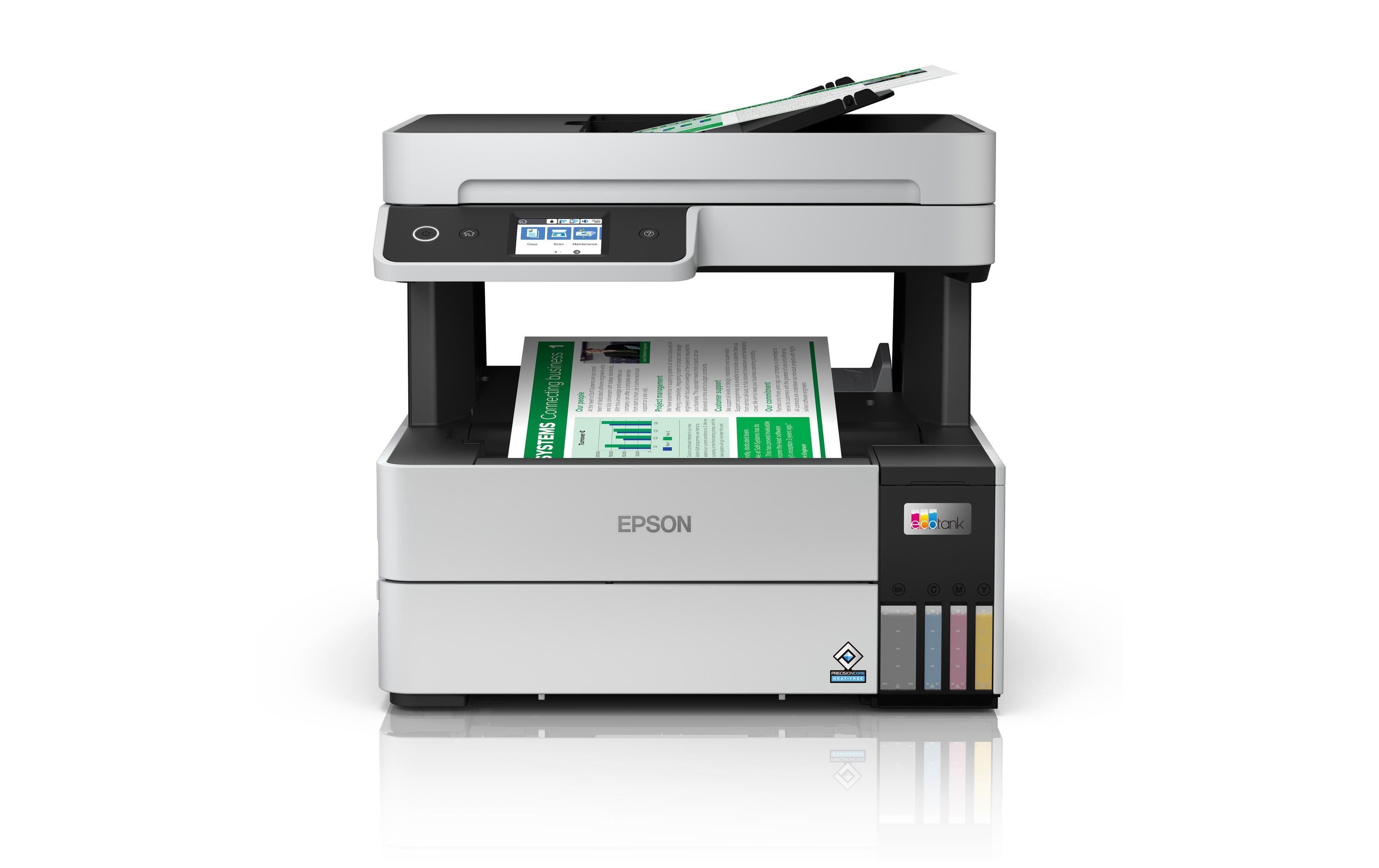 Multifunktionsdrucker EcoTank ET-5150<br>3-in-1-Multifunktions-Tintenstrahldrucker mit Ecotank-System