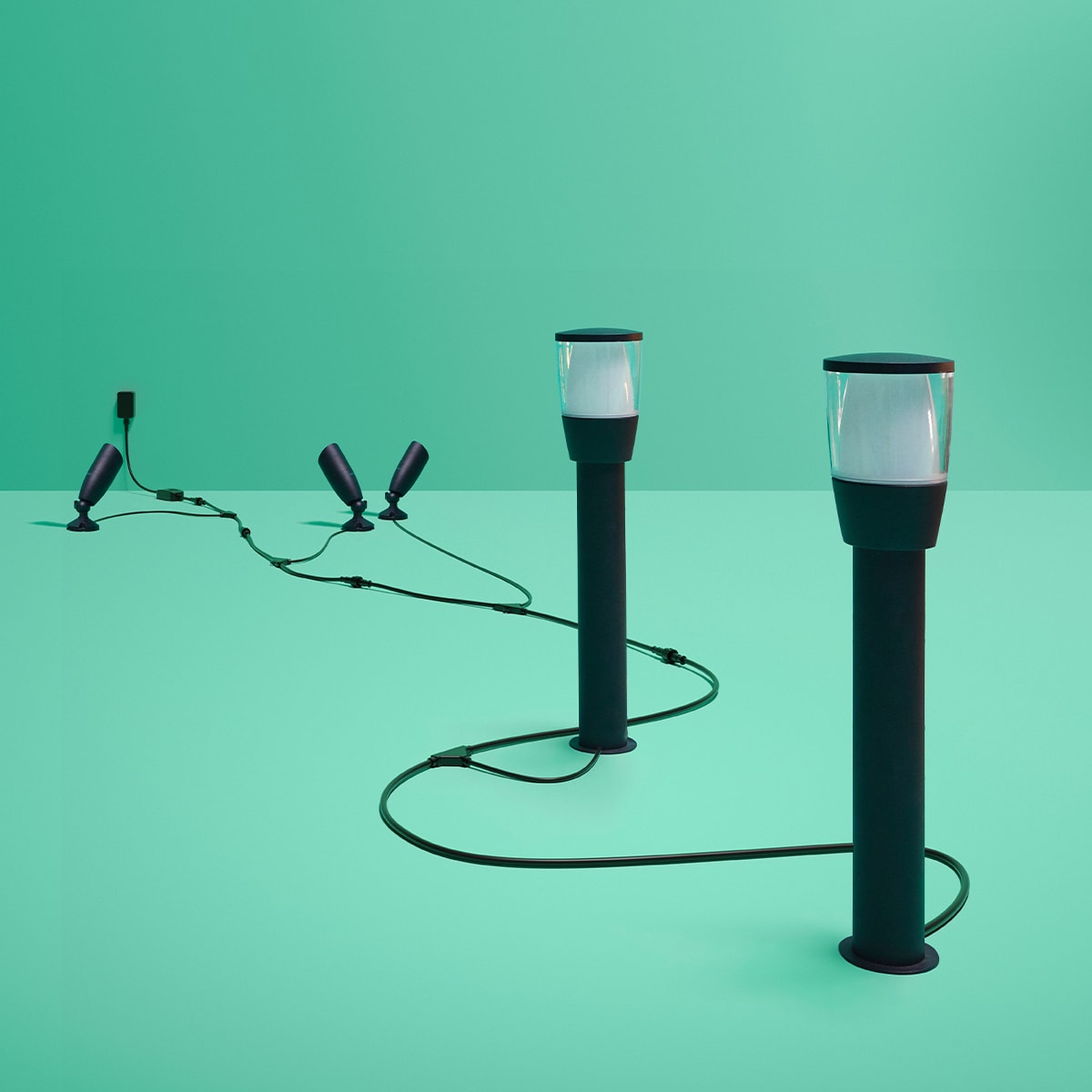 Wiz Connected Elpas utendørsbelysning 3,6W utvidelse