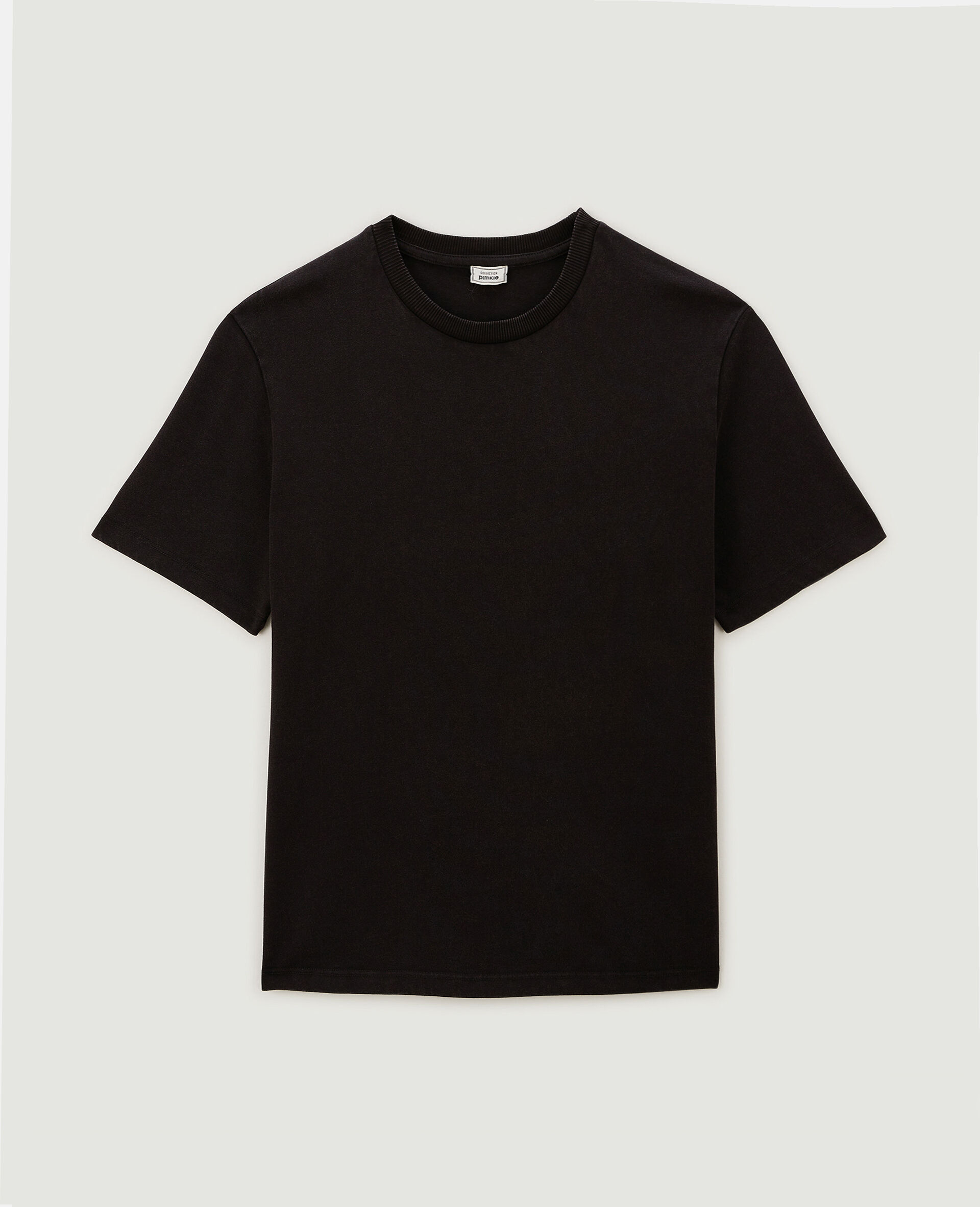 T-shirt à effet délavé - Gris foncé