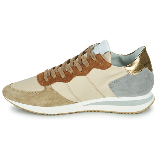 Philippe Model - TROPEZ X LOW WOMAN Beige / Kaki
