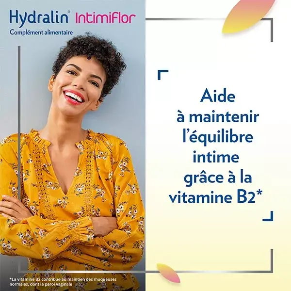 Hydralin IntimiFlor Conforto Íntimo 30 cápsulas