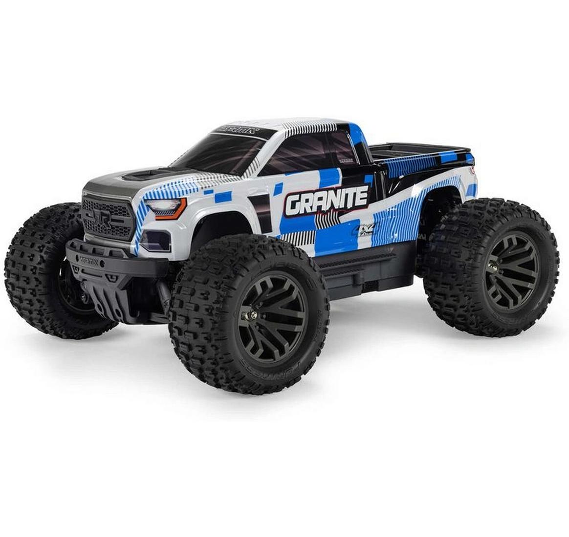 Monster Truck Granite MEGA 665, Blau 1:10 ARTR<br>Off-Road 4 x 4 Truck mit Brushed Motor