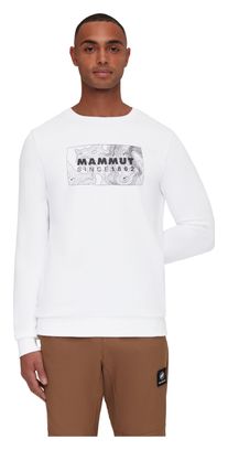 Sweat Manches Longues Mammut Core Crew Neck Blanc