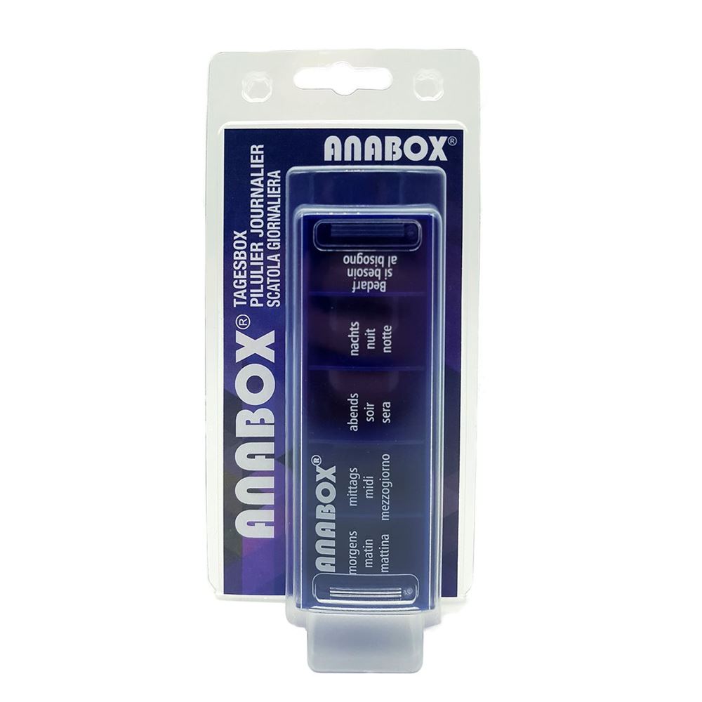 Anabox Medidispenser 1 Tag blau 1 Stk
