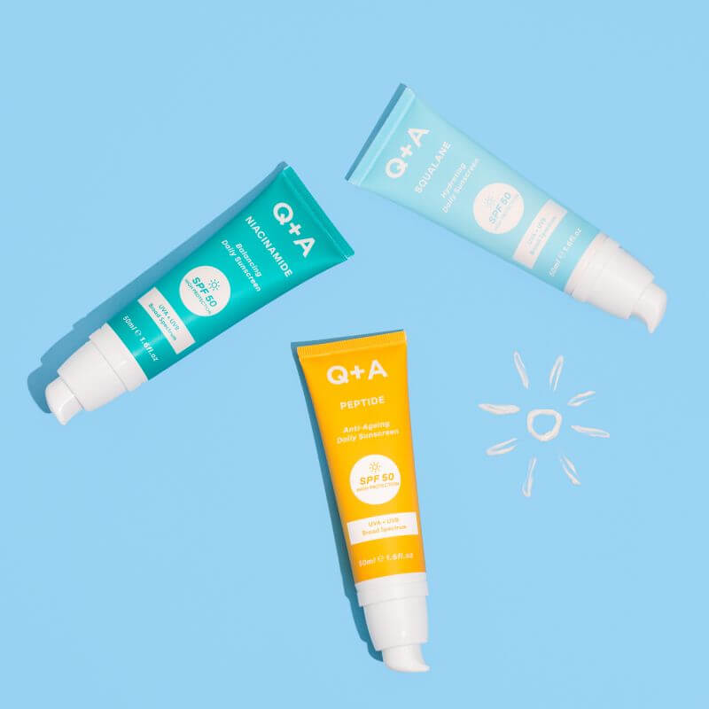 Crème solaire Niacinamide Q+A 50ML