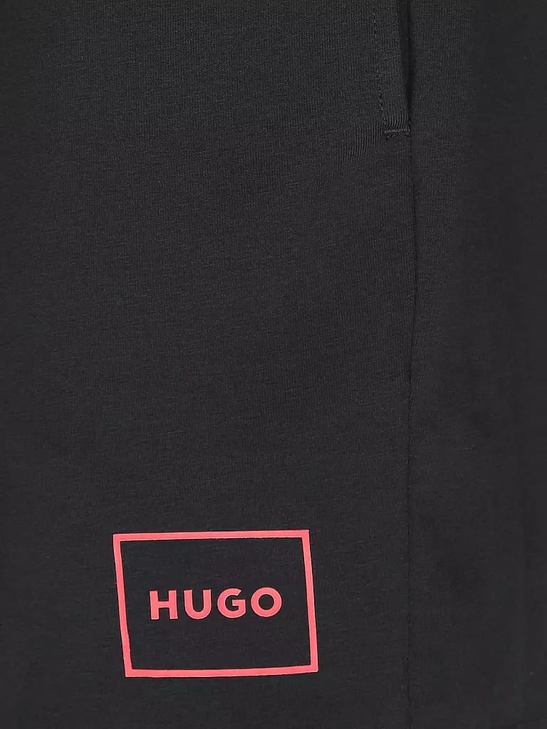 HUGO Loungewear Shorts schwarz