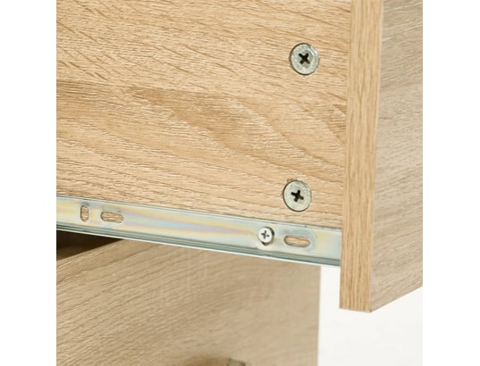 VIDAXL - Ensemble de meubles salle de bain 5 pcs chêne bois d'ingénie...