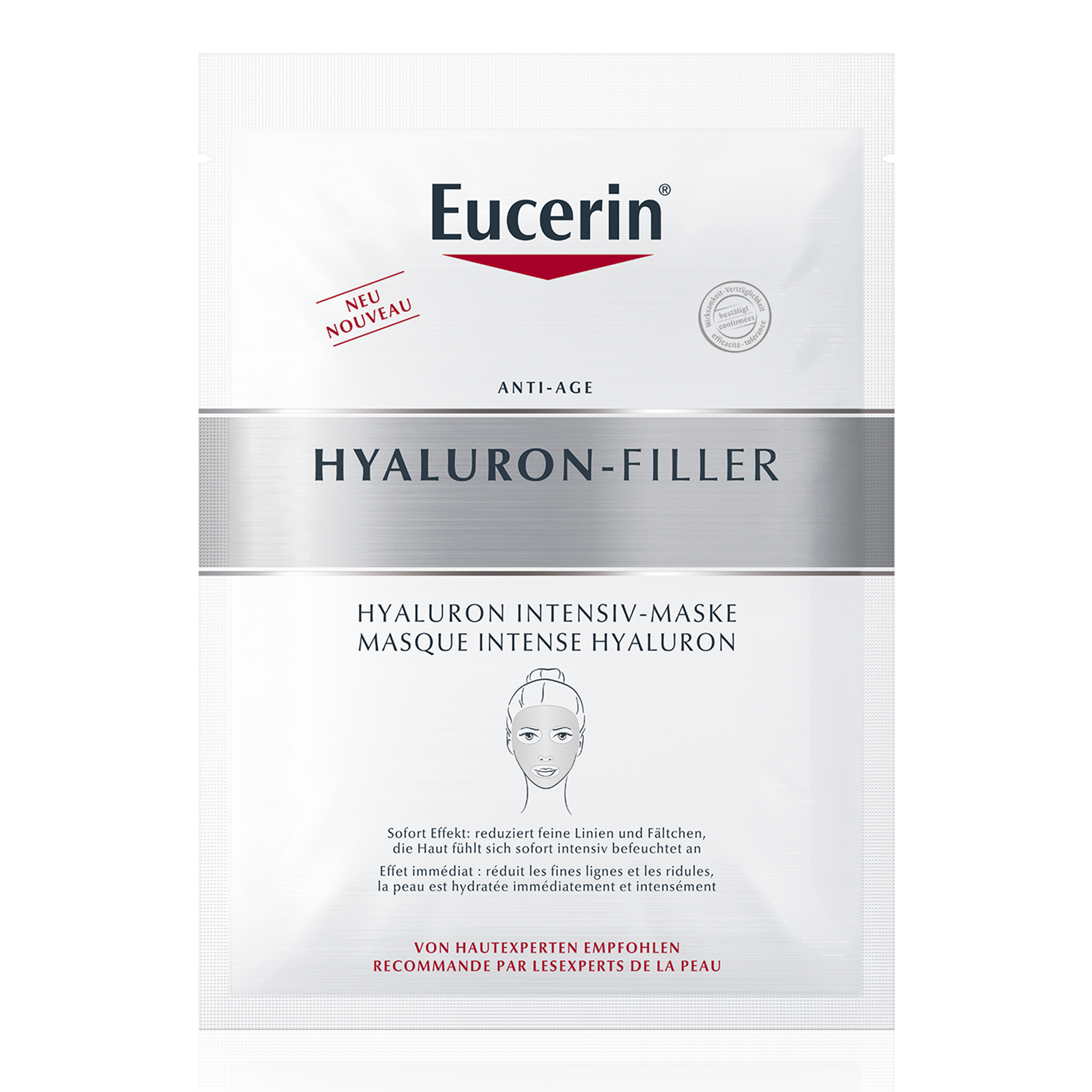 EUCERIN HYALURON-FILLER Gesichtsmaske Mono Btl 1 Stk
