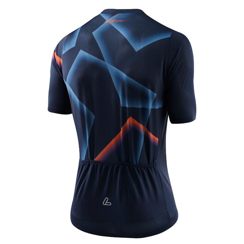 Loeffler Penta Vent blauw heren fietsshirt