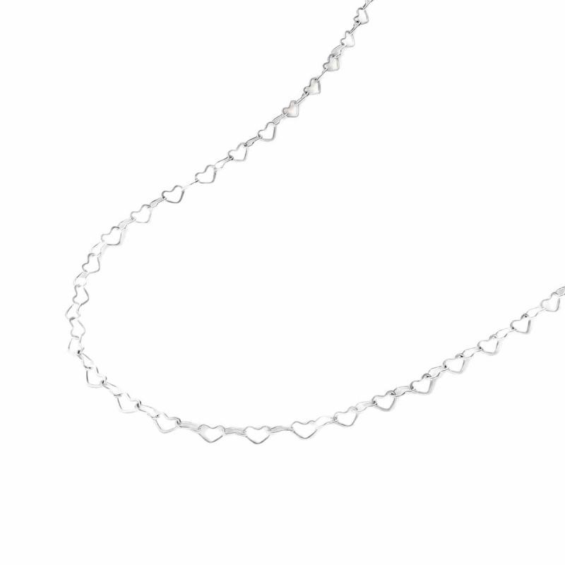 Collier chaîne coeur Rosefield Acier - JNHCS-J685
