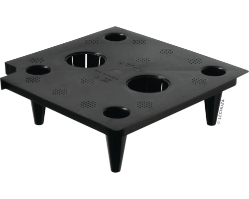 Lechuza scheidingswand voor Cubico/Cubico Alto/Cube/Trio 40, kunststof, zwart
