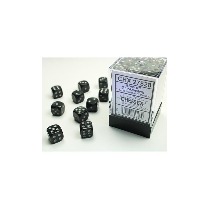 Pack de 36 dés D6 * borealis * FUME