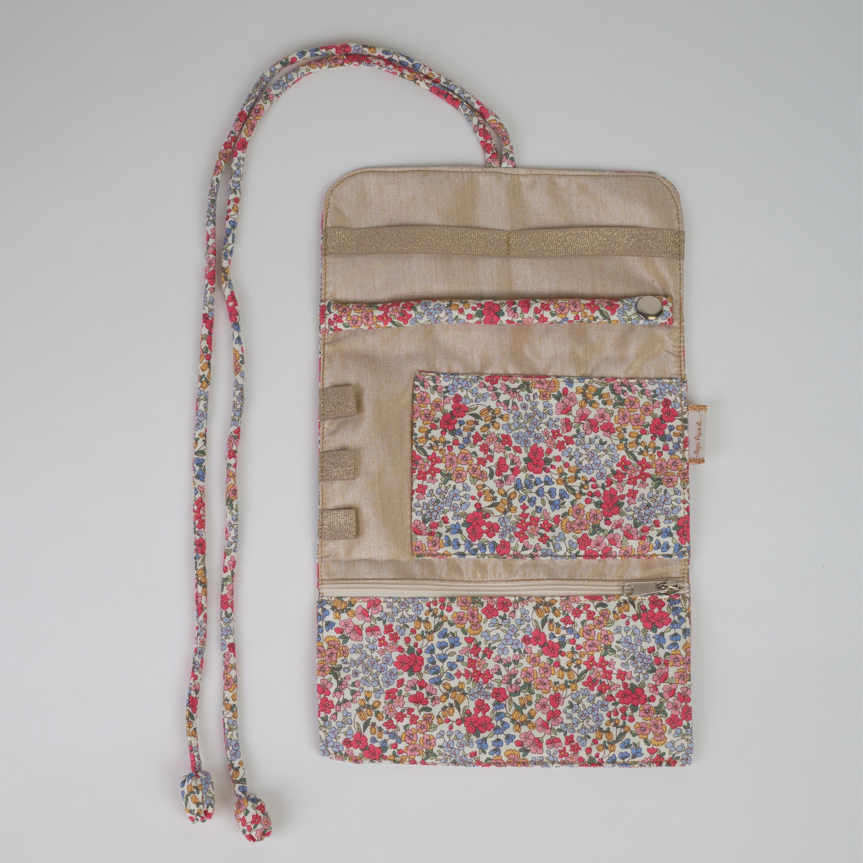 Pochette À Bijoux Porcelaine Rosée