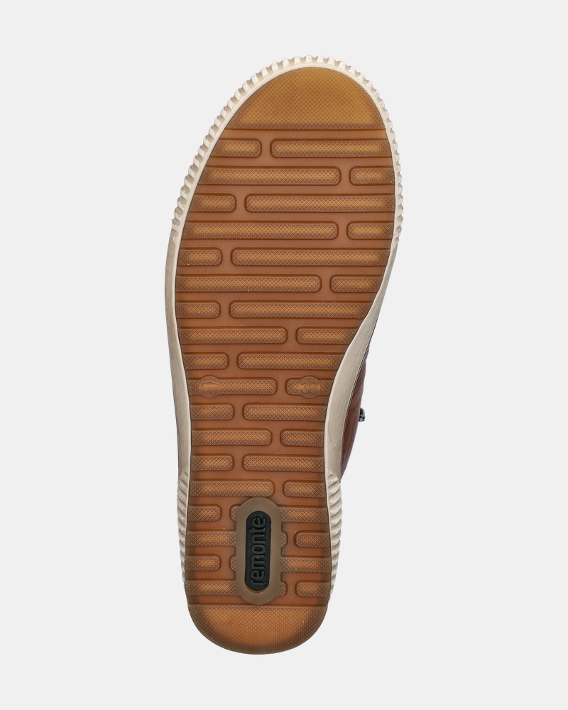 Remonte Hoge sneakers  - cognac