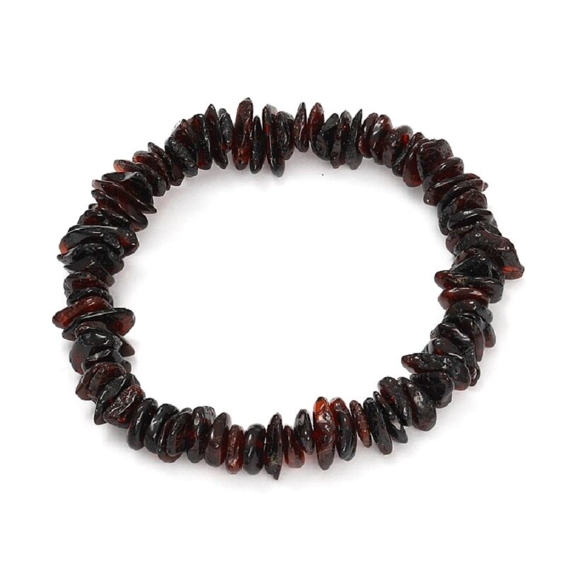 Bracelet ambre cerise